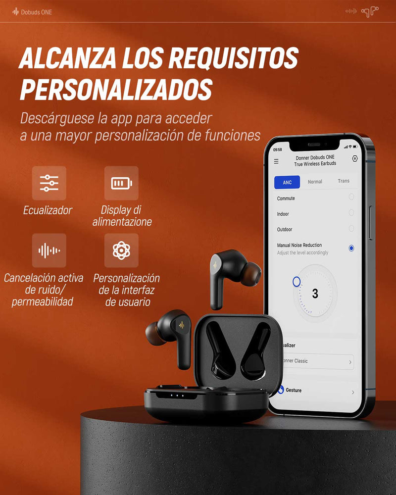 Donner Dobuds ONE auriculares bluetooth impermeables