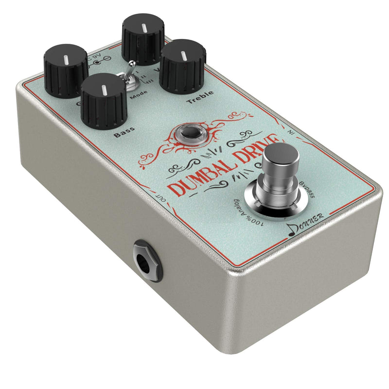 Donner Dumbal Drive Guitar Pedal True Analog Circuit Overdrive Pedal